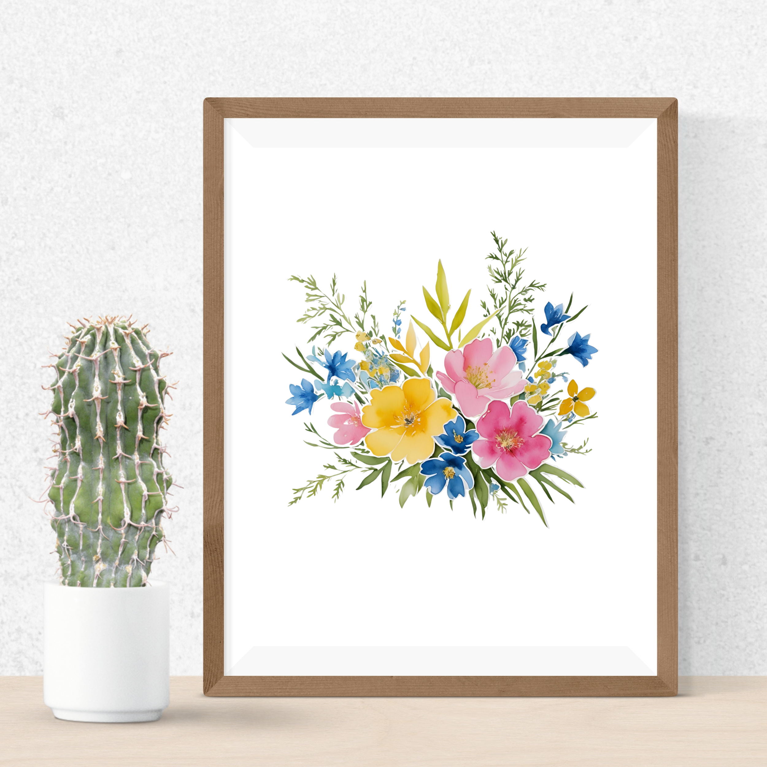 Soft Florals Clipart Pack of 50 - Image 2