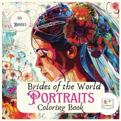 Brides-of-the-World-Portraits-Coloring-Book