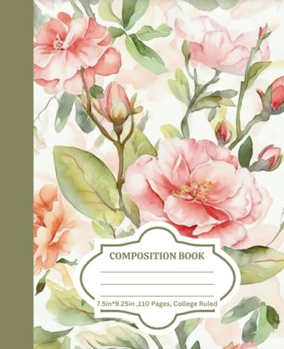 Composition-Notebook-College-Ruled-Vintage-Roses