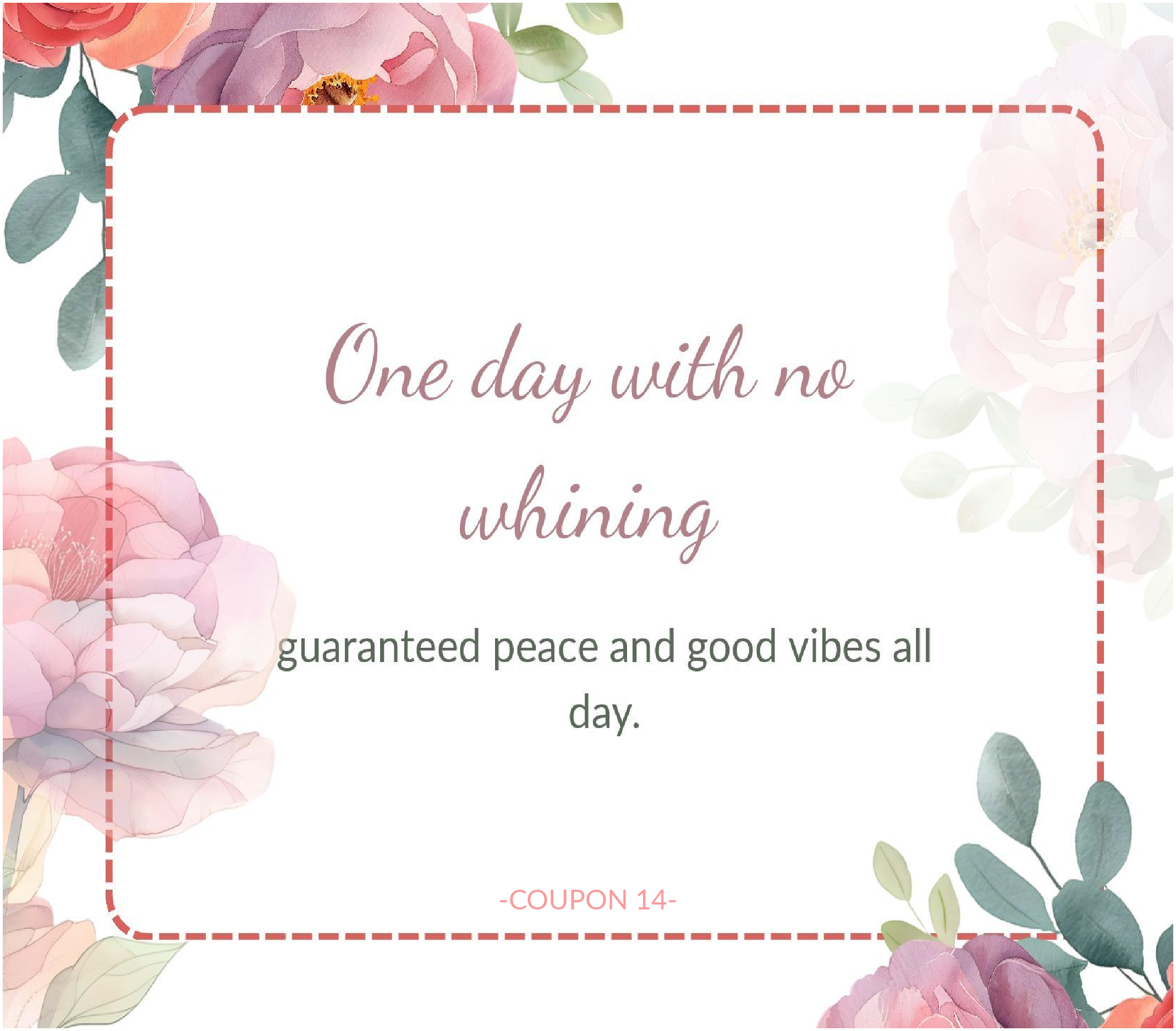 Little Acts of Love: A Coupon Book For Mom from the Heart - Image 2