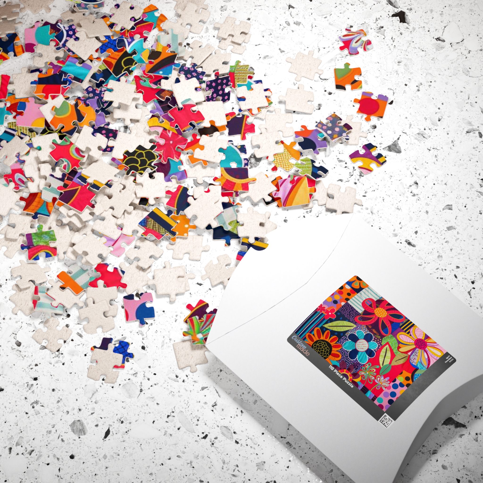 Colorful Patchwork Puzzle - Image 8