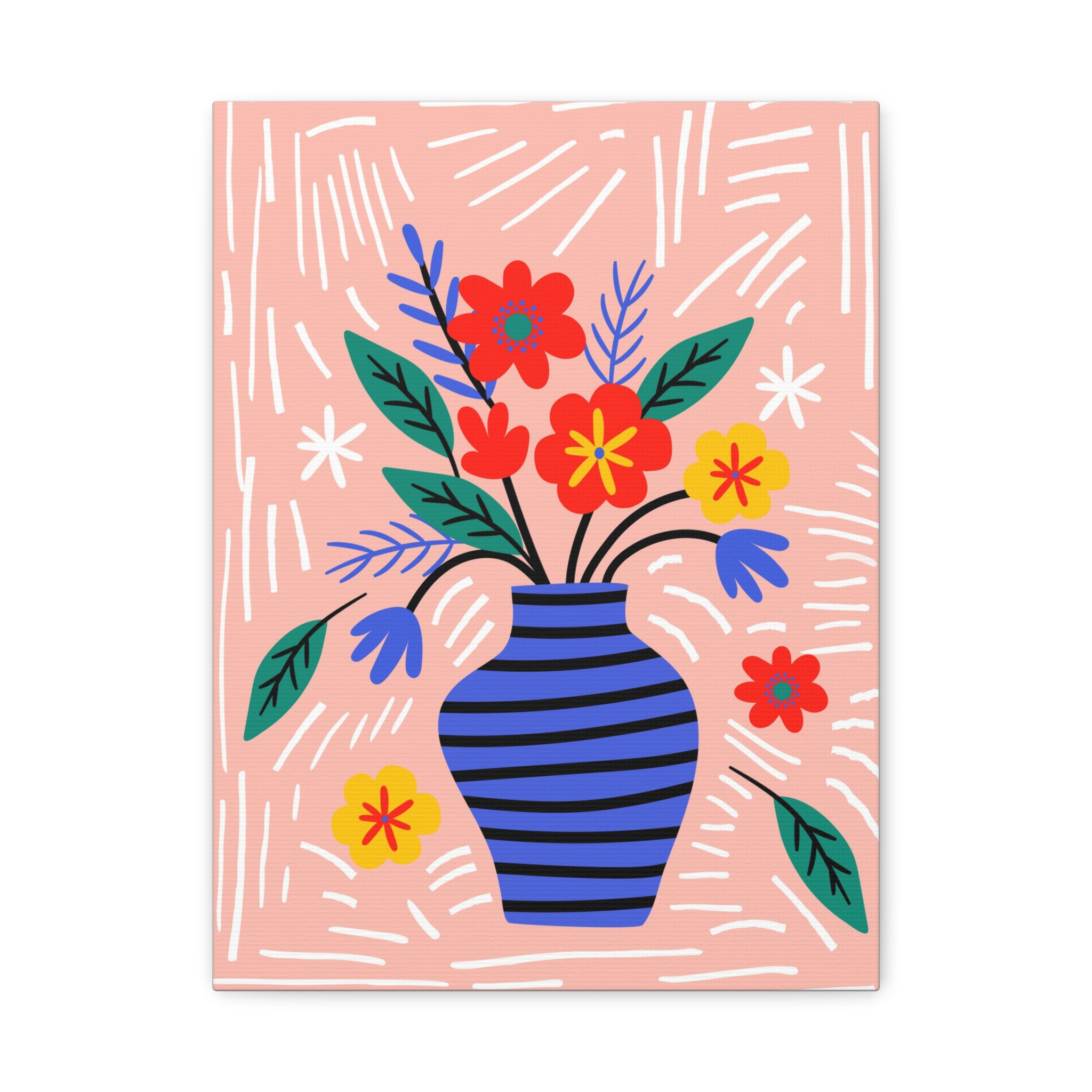 Eclectic Vase Wall Art - Image 2