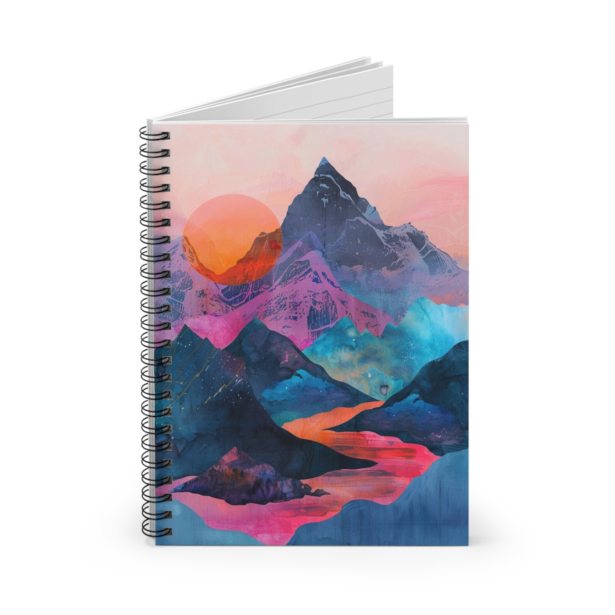 Mindful Musings Spiral Notebook - Ruled Line - Image 3