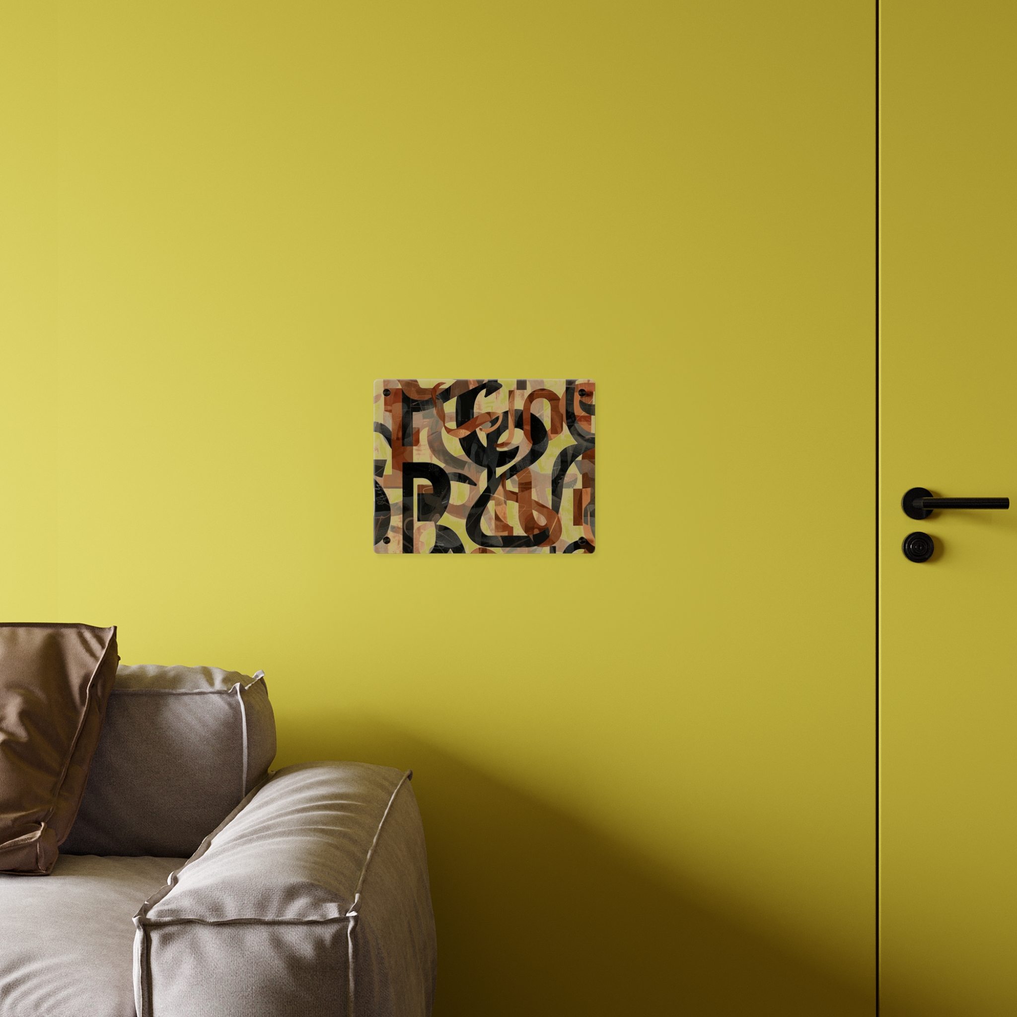 Artful Words Acrylic Art Panel - Image 4