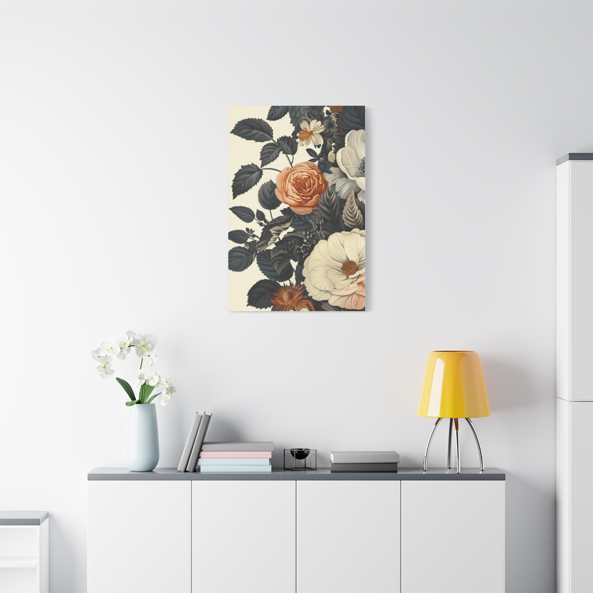Vintage Florals – Antique-Inspired Canvas Wall Art - Image 11