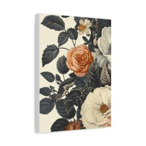 Vintage Florals – Antique-Inspired Canvas Wall Art