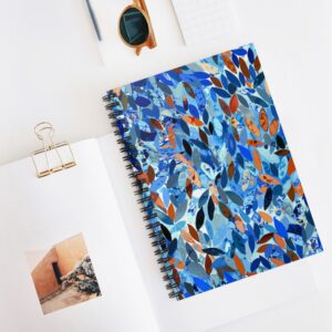 Simple Scribbles Spiral Notebook - Ruled Line