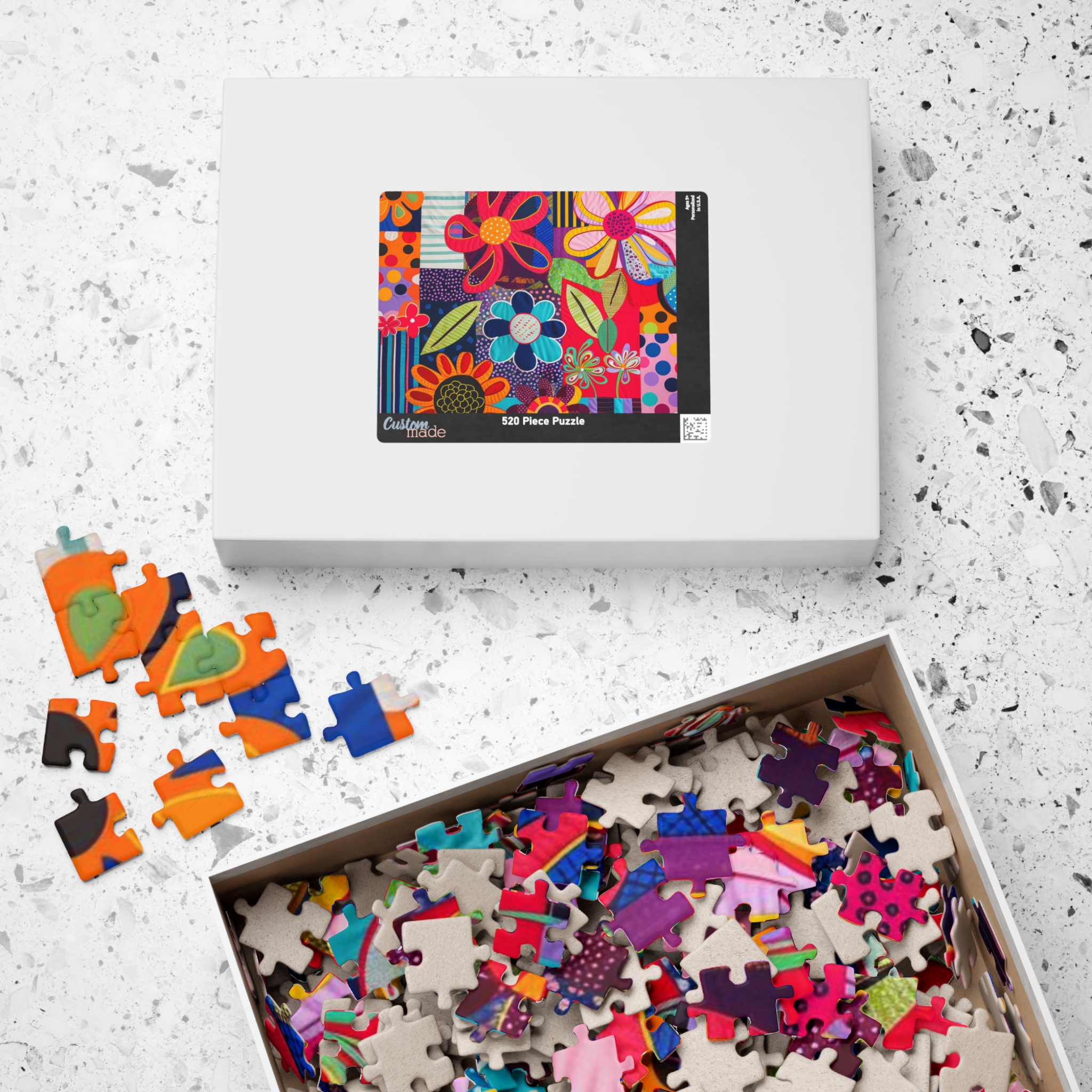 Colorful Patchwork Puzzle - Image 16