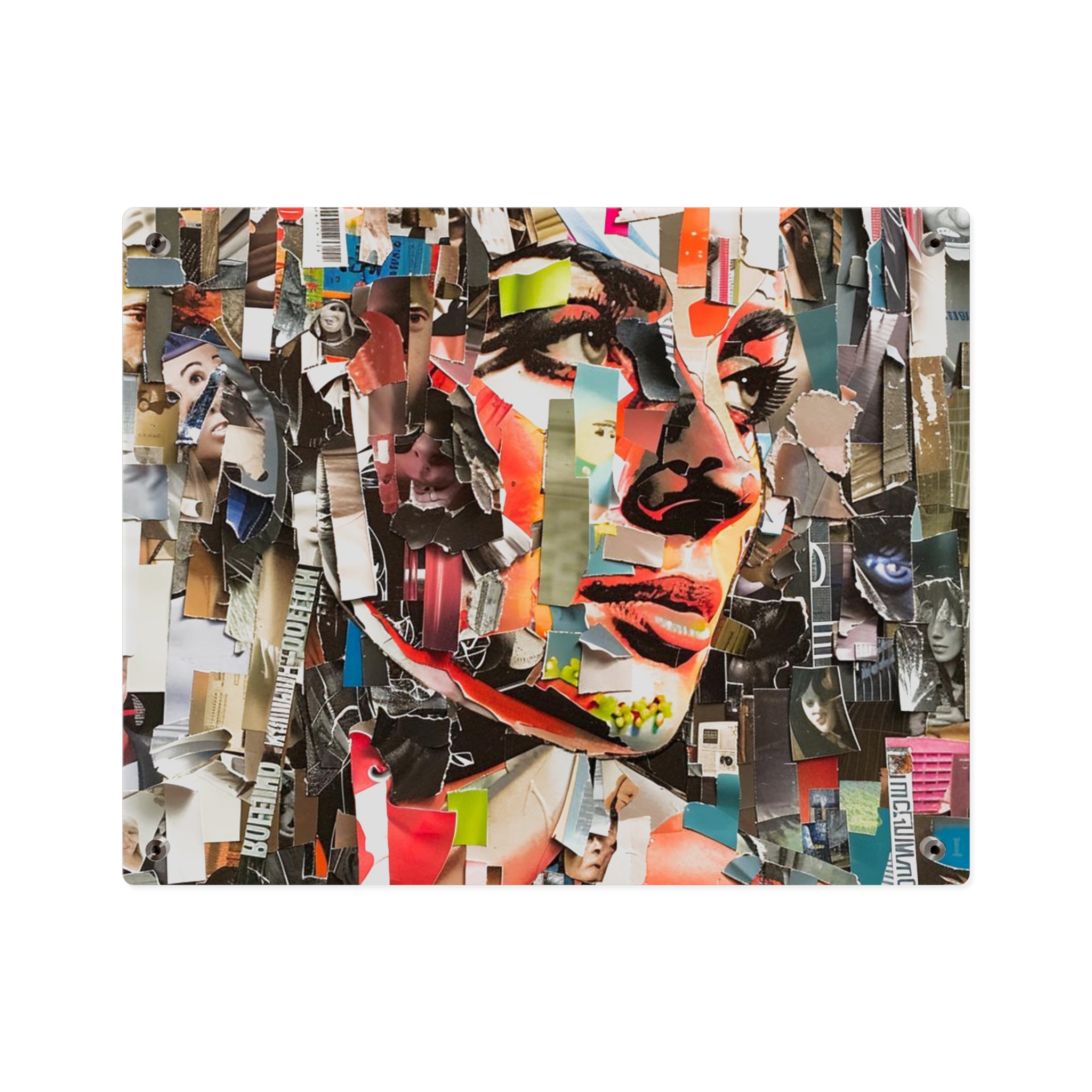 Creative Collage Acrylic Art Panel - Image 6