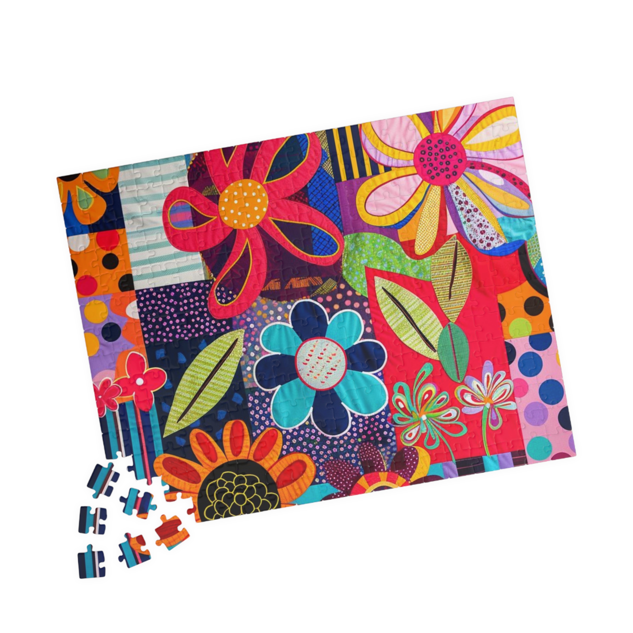Colorful Patchwork Puzzle - Image 11