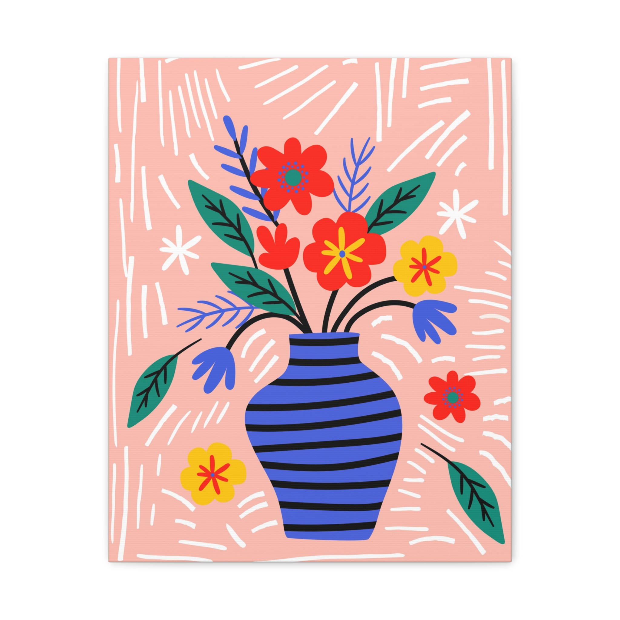 Eclectic Vase Wall Art - Image 5