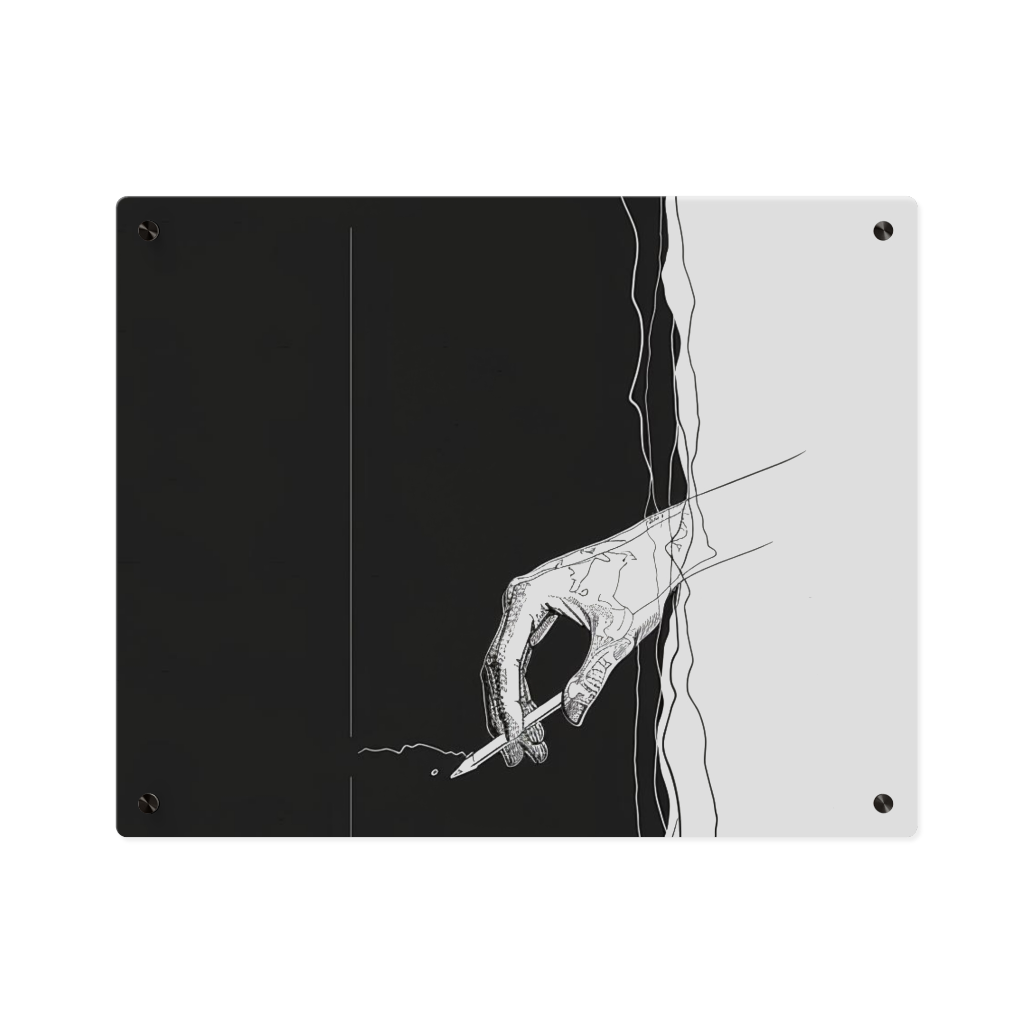 Sketcher's Haven Acrylic Art Panel - Image 5