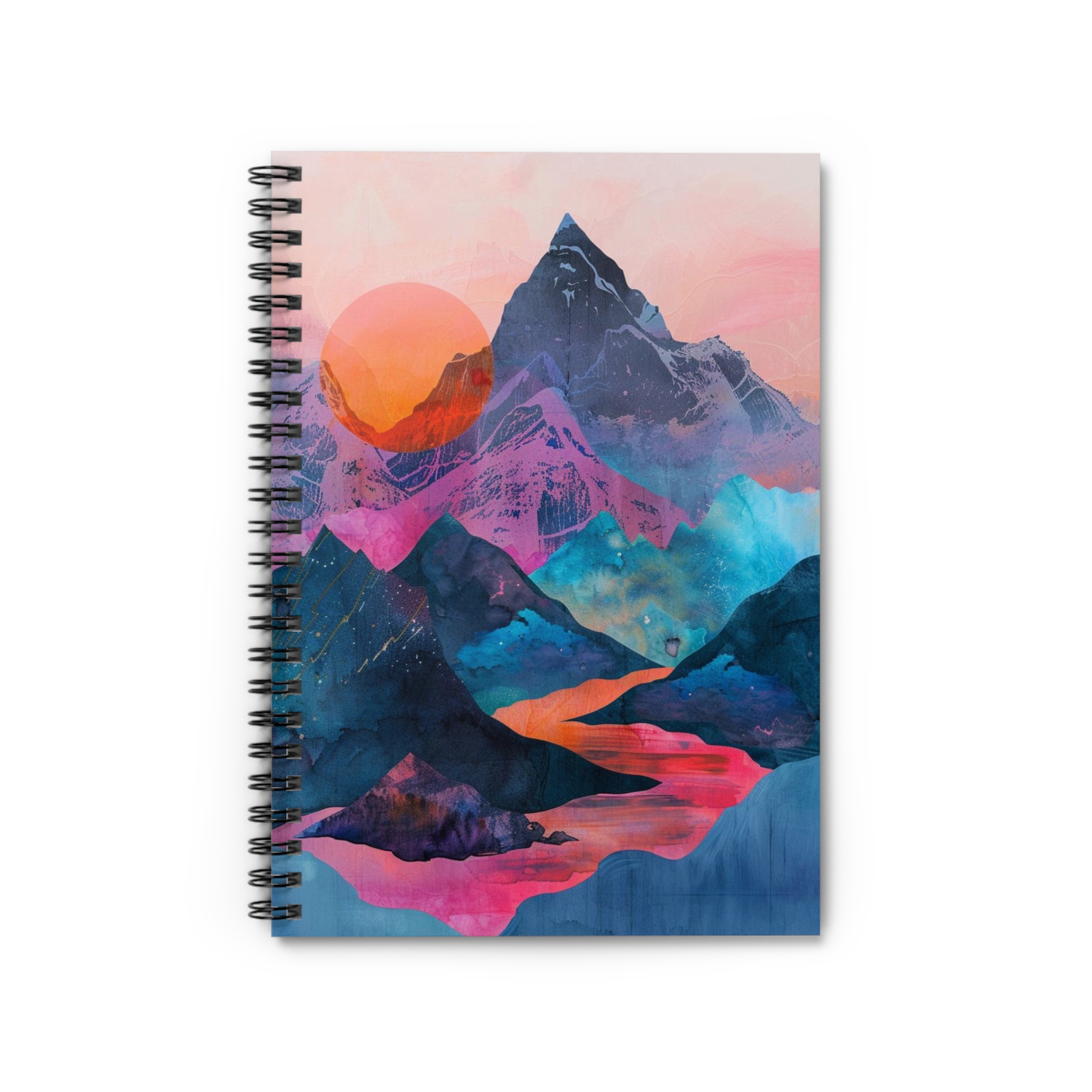Mindful Musings Spiral Notebook - Ruled Line - Image 2
