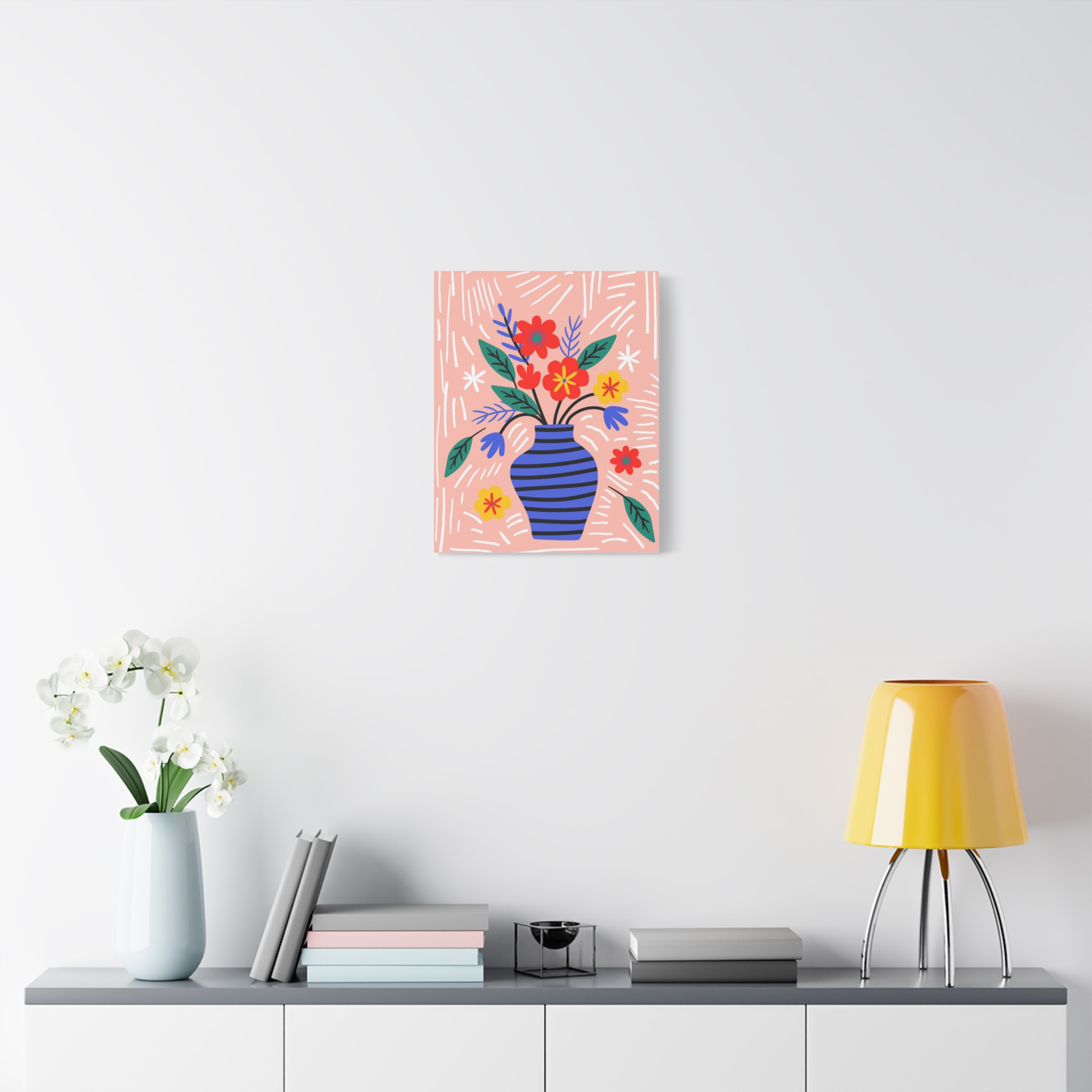 Eclectic Vase Wall Art - Image 7