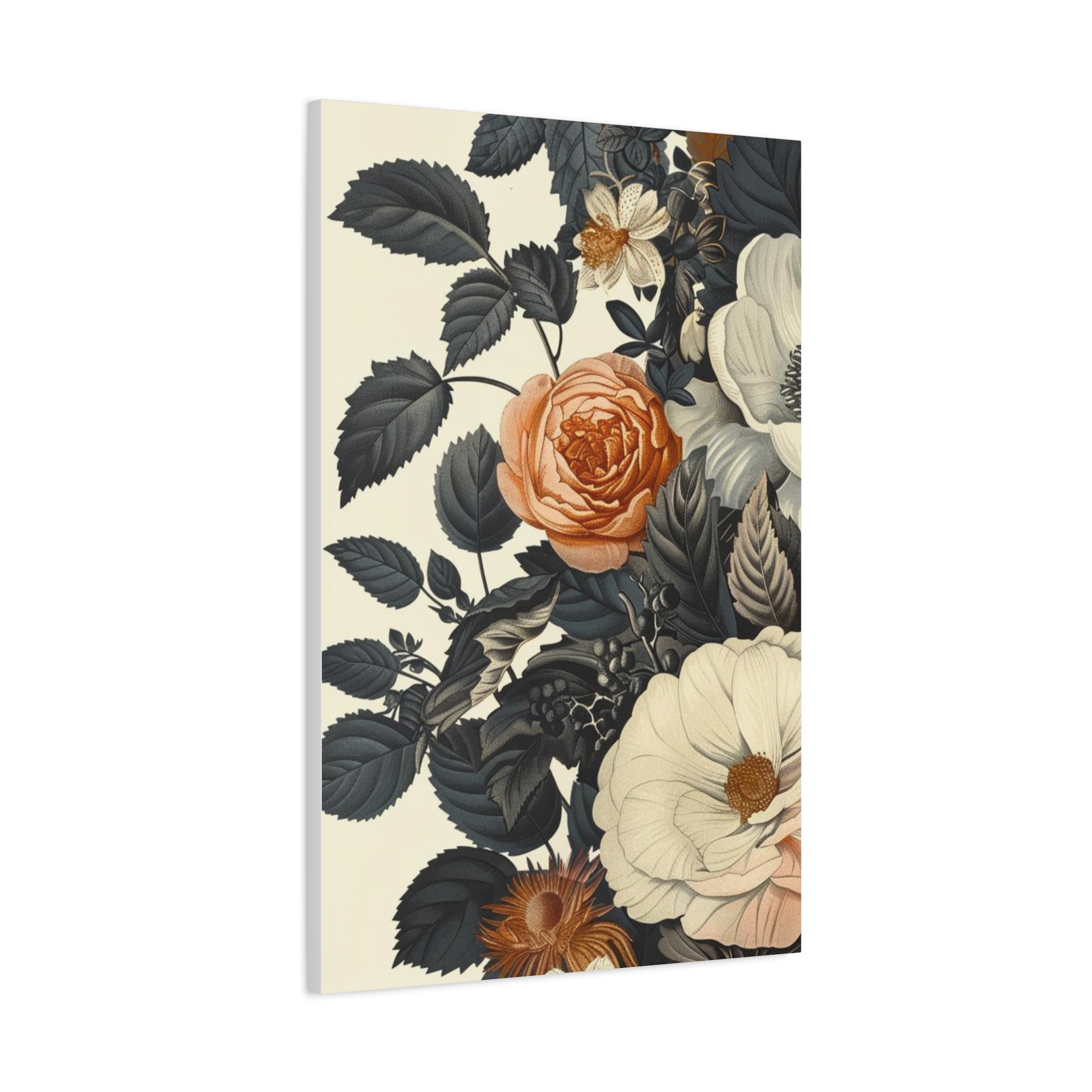 Vintage Florals – Antique-Inspired Canvas Wall Art - Image 10
