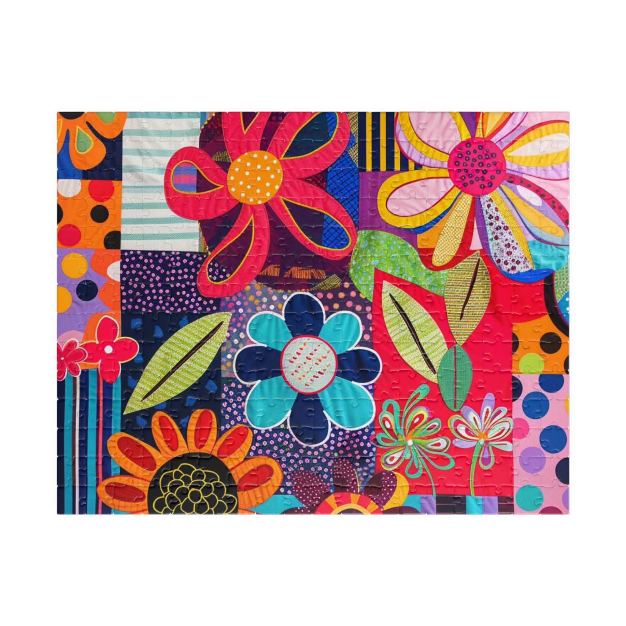 Colorful Patchwork Puzzle - Image 9