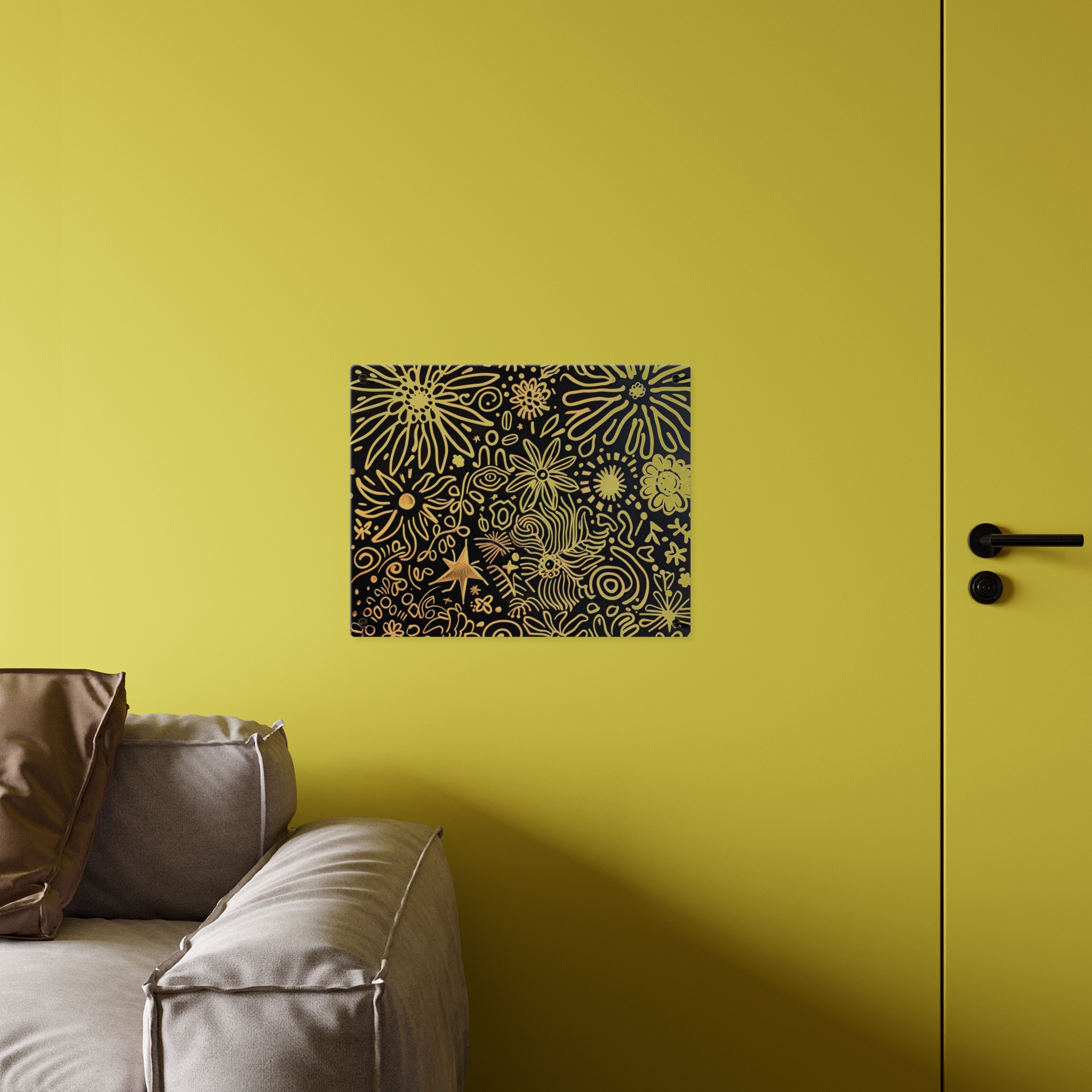 Doodle Dreams Acrylic Art Panel - Image 8