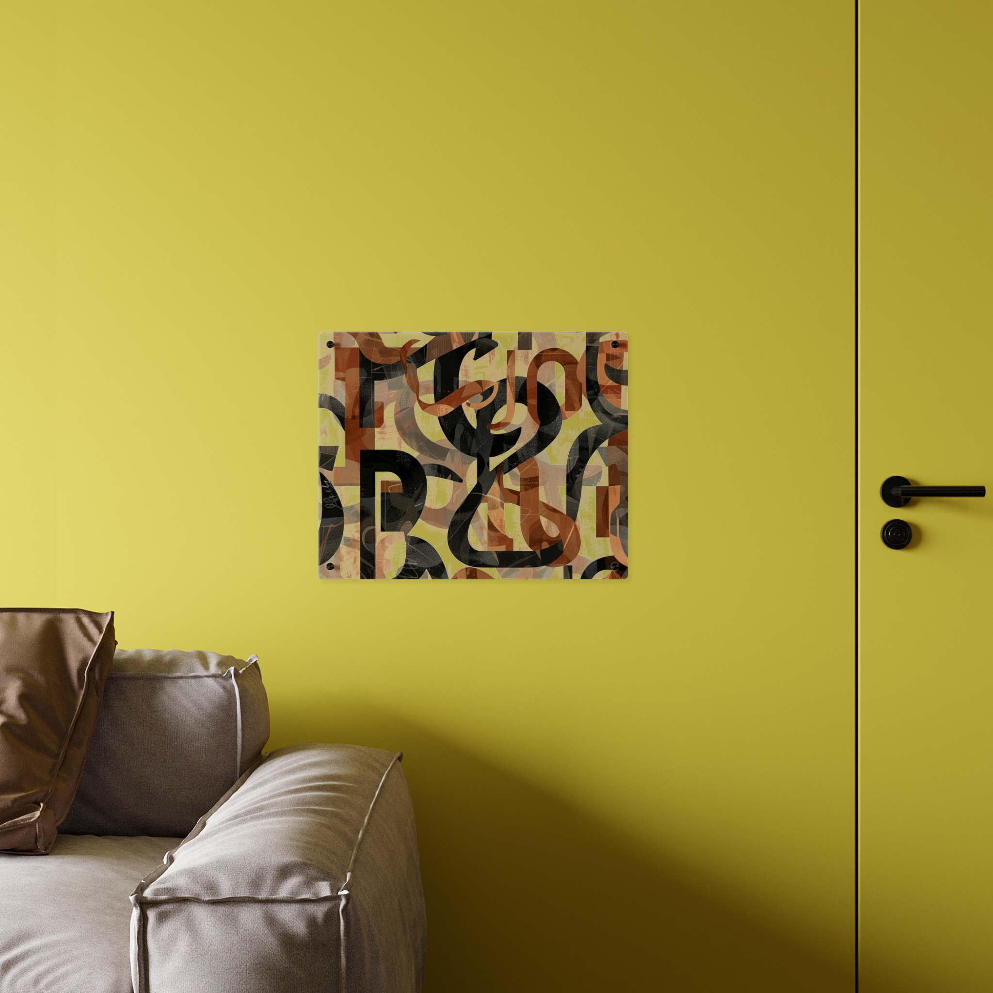 Artful Words Acrylic Art Panel - Image 8