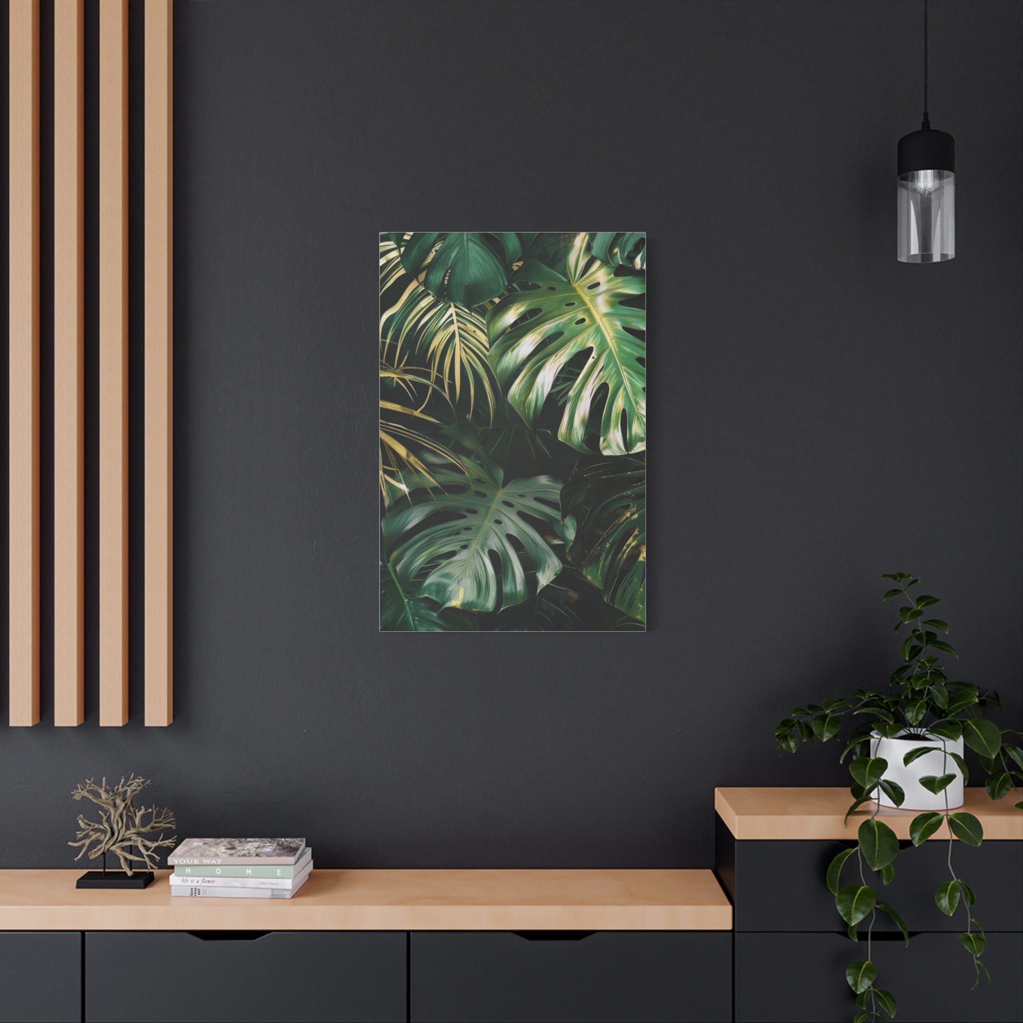 Tropical Vibes – Botanical Canvas Wall Art - Image 4