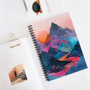 Mindful Musings Spiral Notebook - Ruled Line