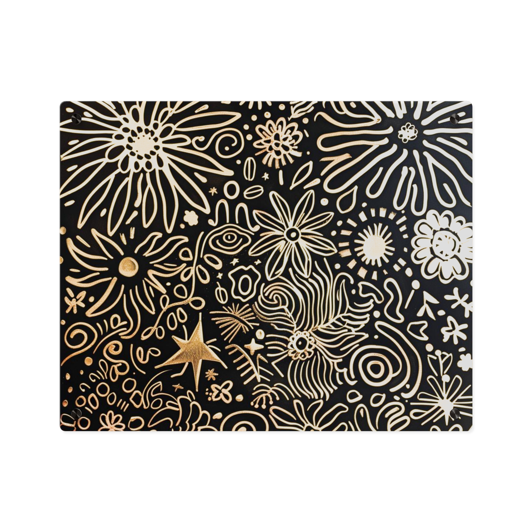 Doodle Dreams Acrylic Art Panel - Image 5