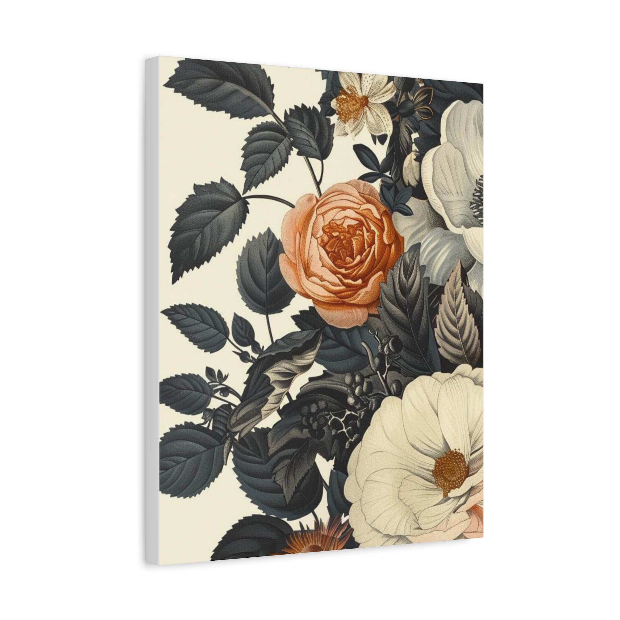Vintage Florals – Antique-Inspired Canvas Wall Art - Image 6