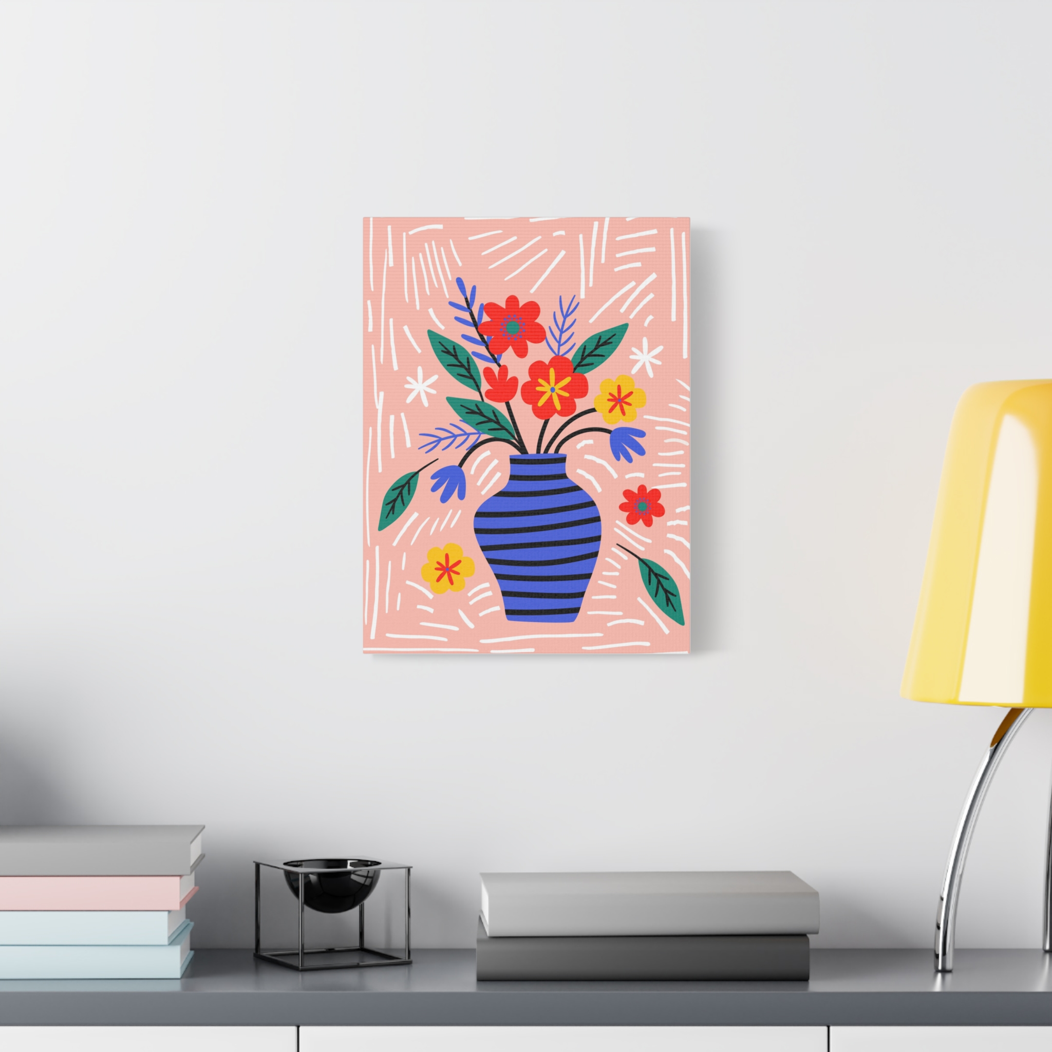 Eclectic Vase Wall Art - Image 3