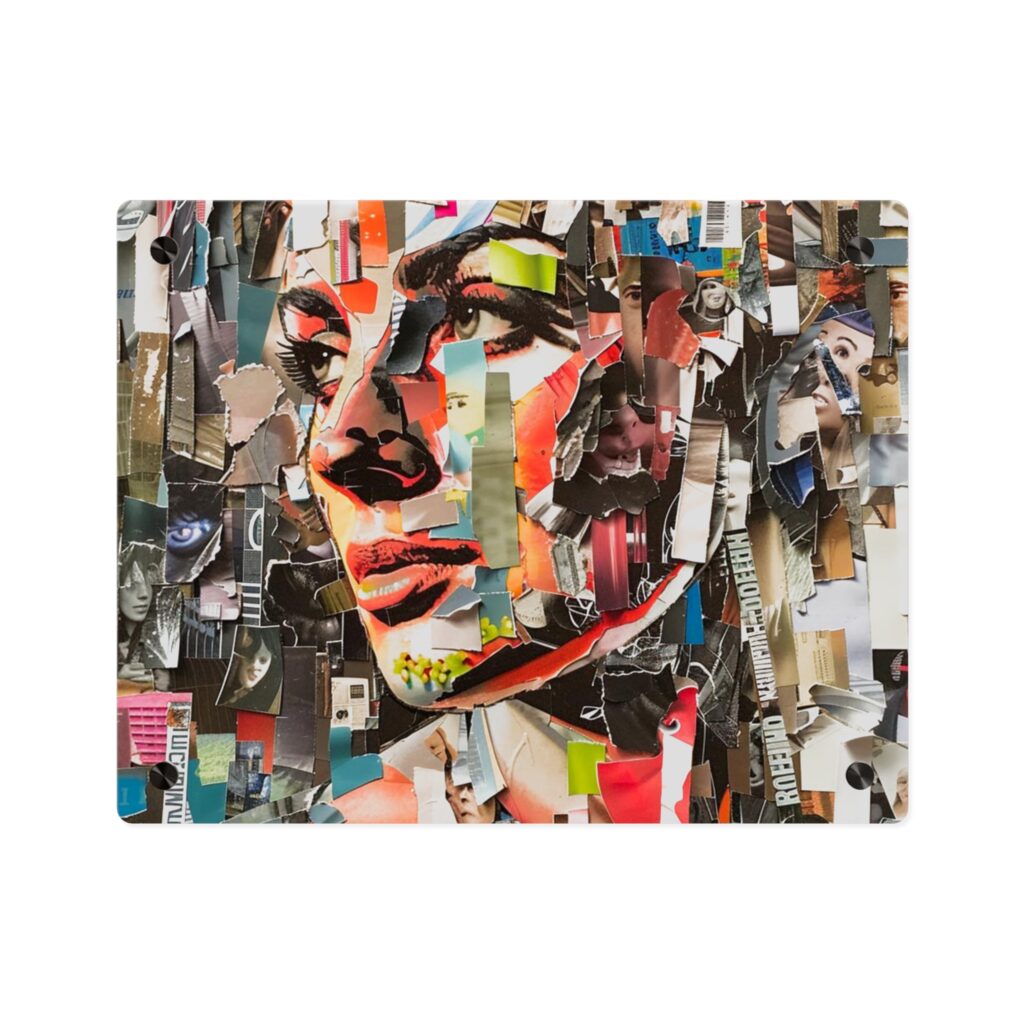 Creative Collage Acrylic Art Panel
