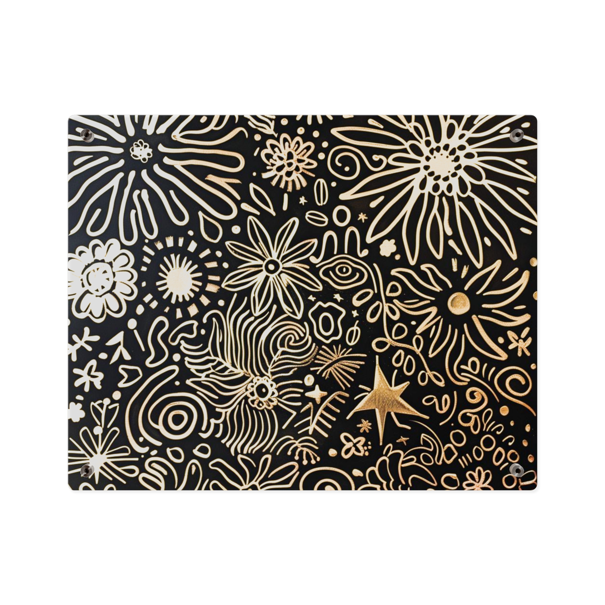 Doodle Dreams Acrylic Art Panel - Image 6