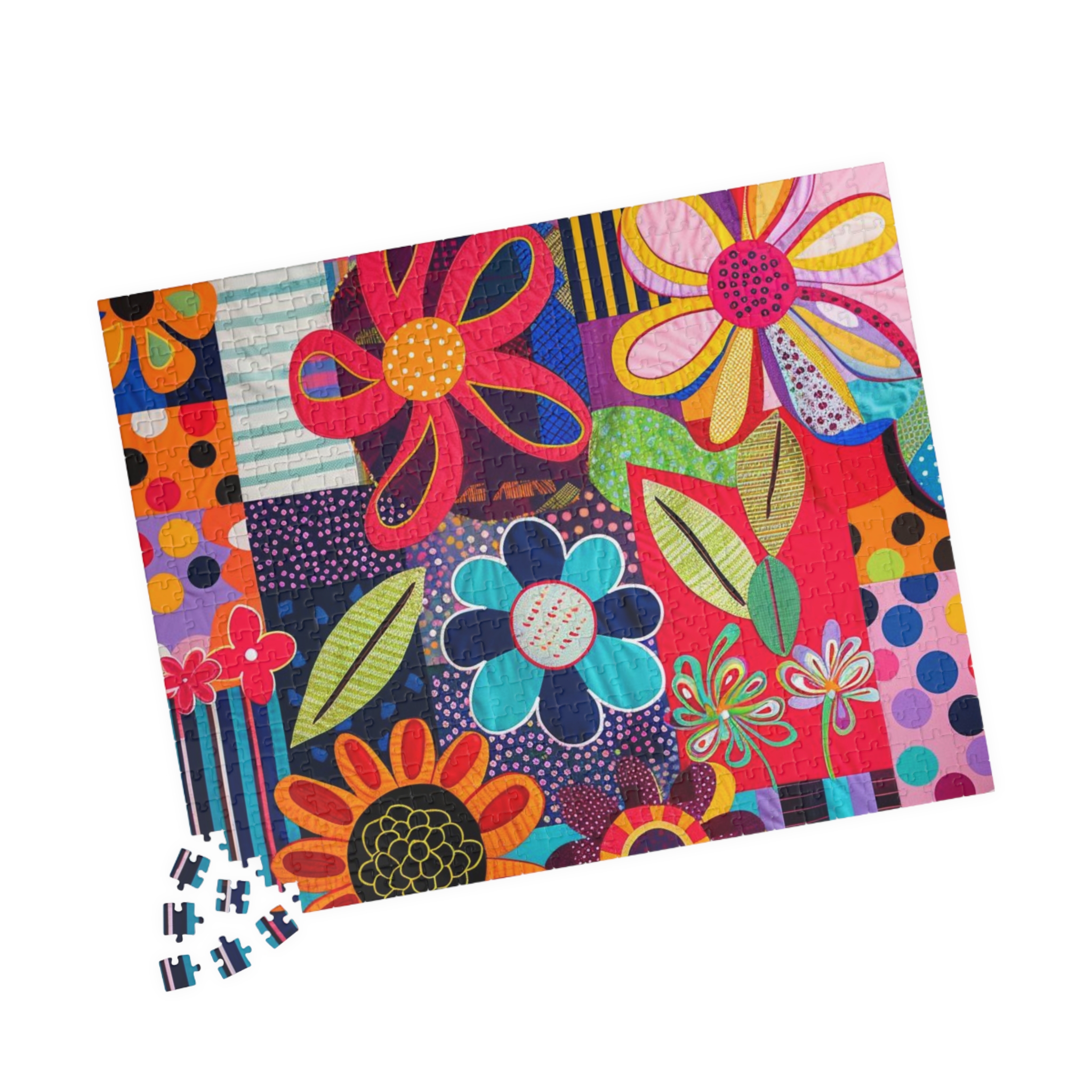 Colorful Patchwork Puzzle - Image 15