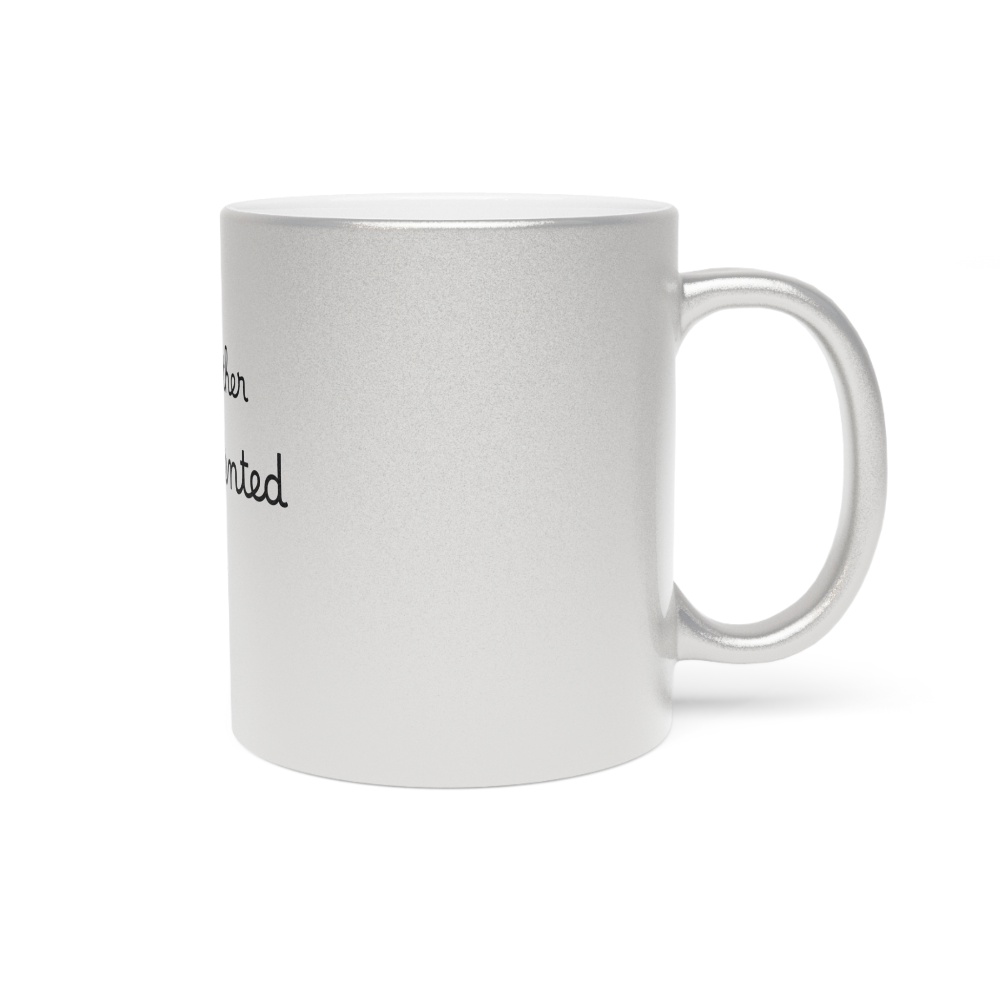 Metallic "Just Another Unprecedented Day" Mug (SilverGold) - Image 3
