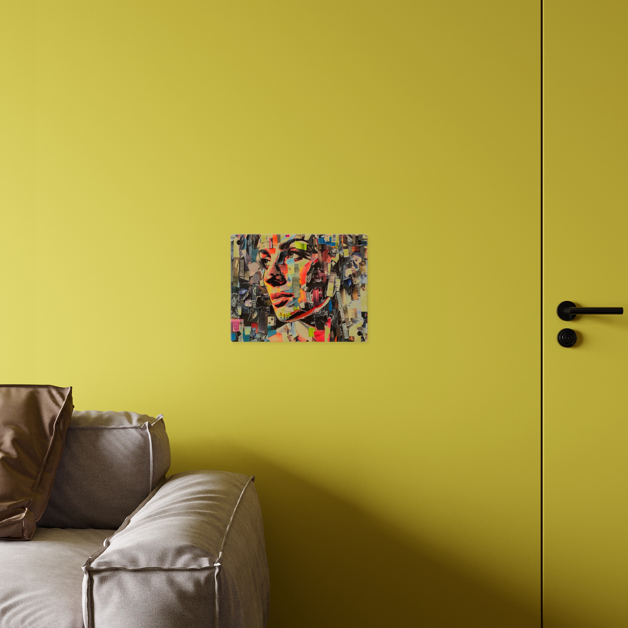 Creative Collage Acrylic Art Panel - Image 4