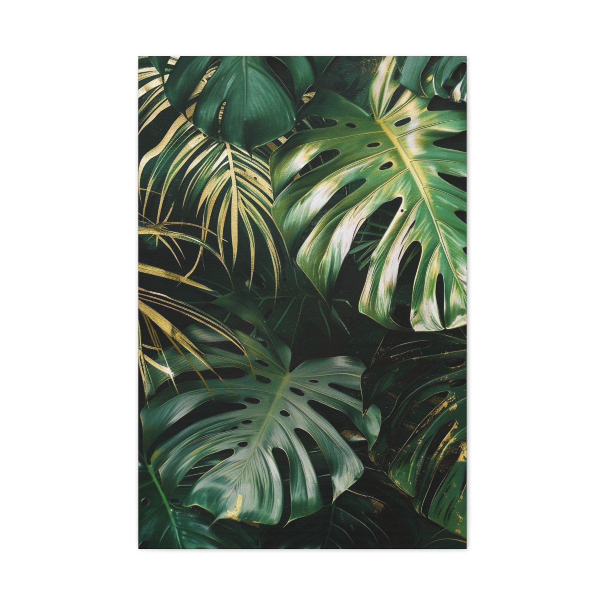 Tropical Vibes – Botanical Canvas Wall Art - Image 2