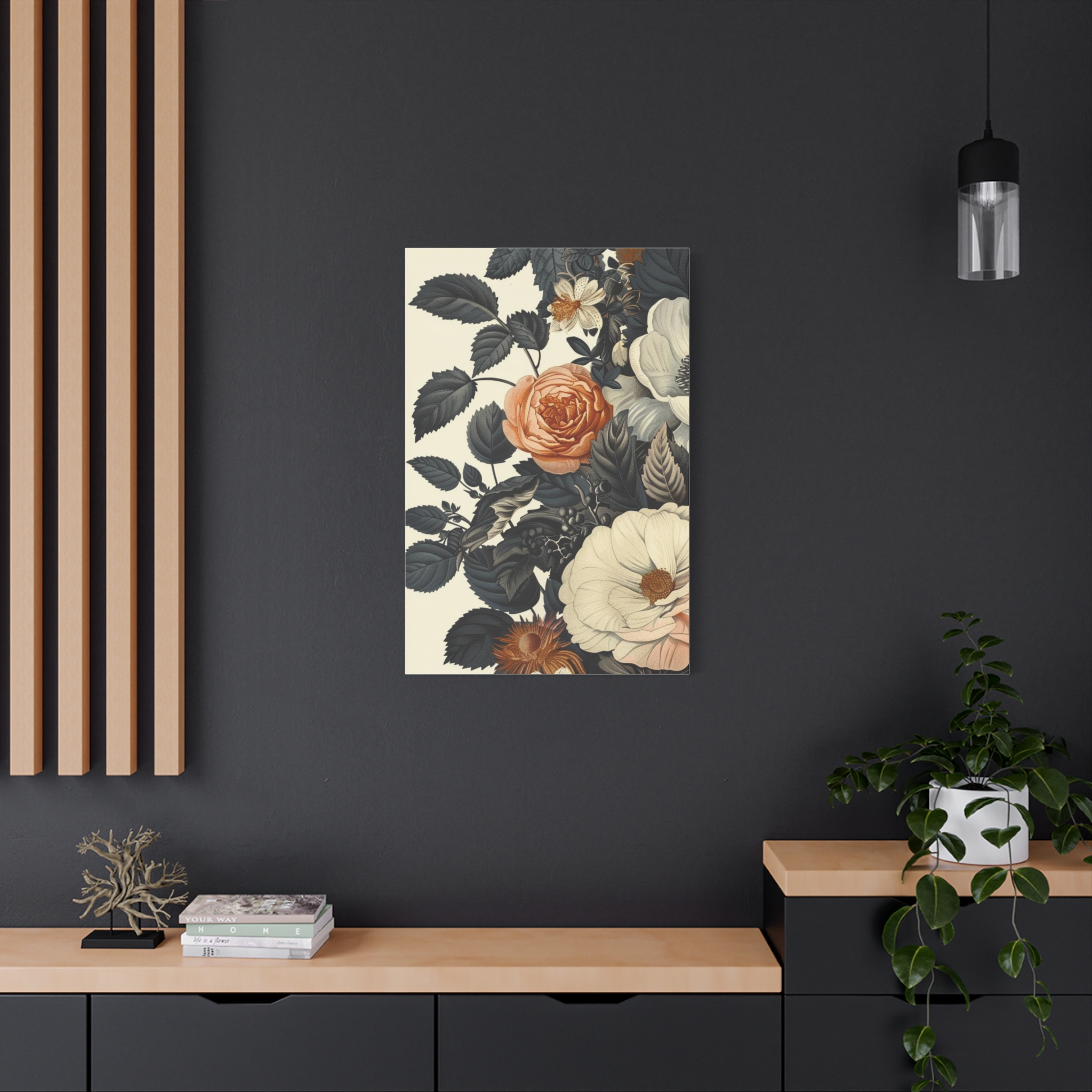 Vintage Florals – Antique-Inspired Canvas Wall Art - Image 12