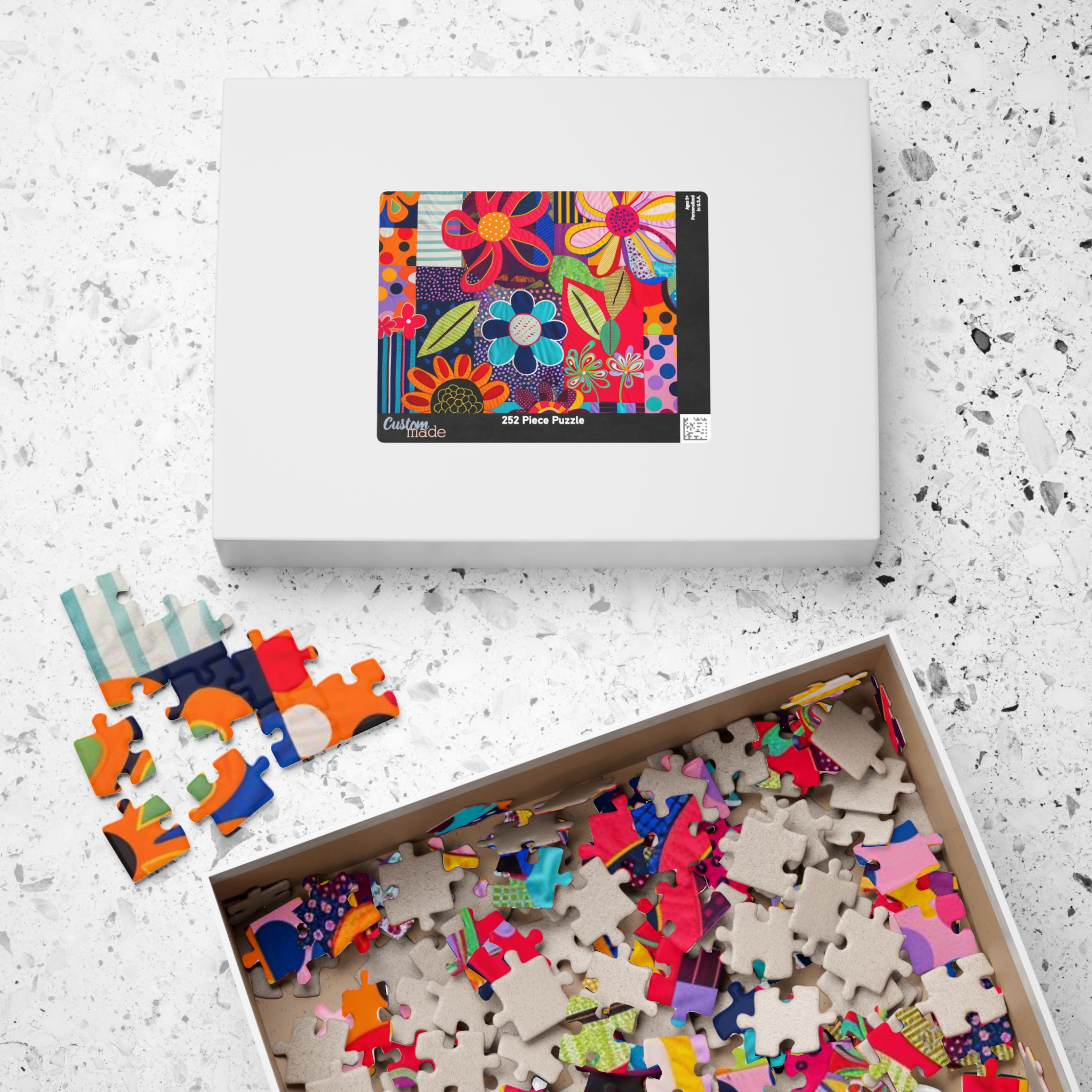 Colorful Patchwork Puzzle - Image 12