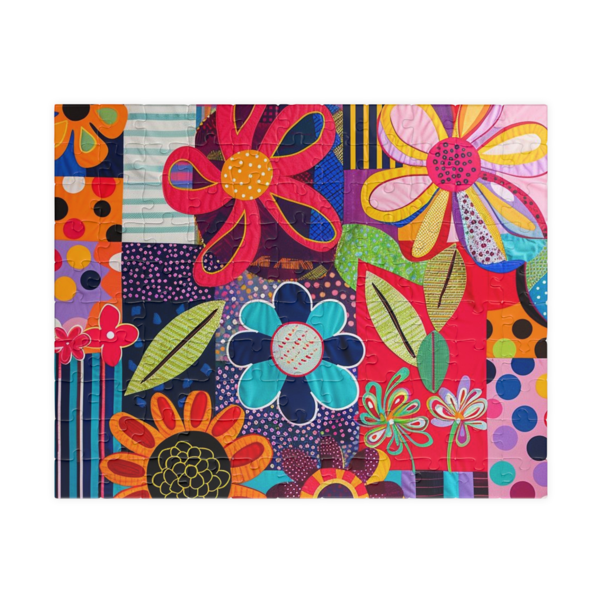 Colorful Patchwork Puzzle - Image 5