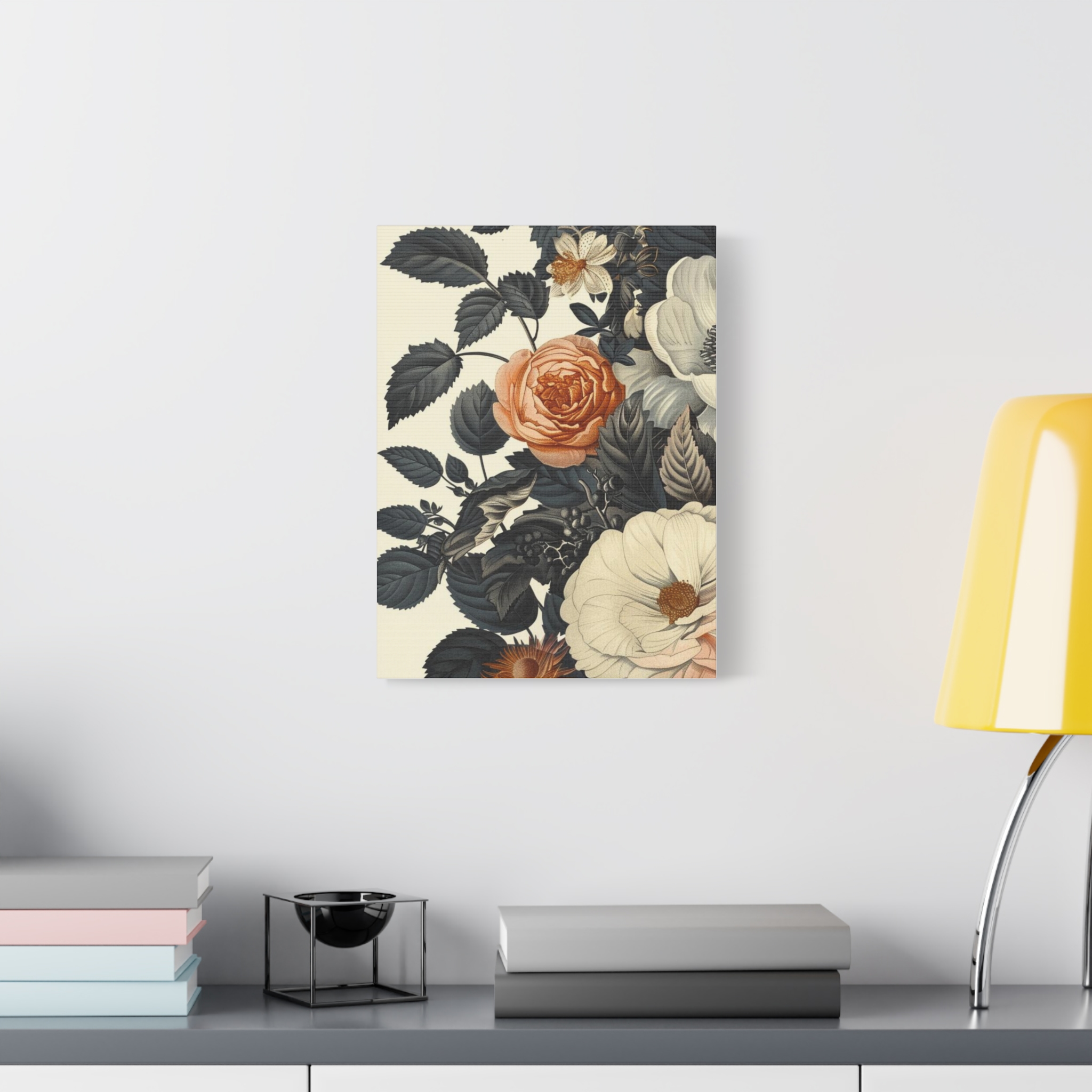 Vintage Florals – Antique-Inspired Canvas Wall Art - Image 3