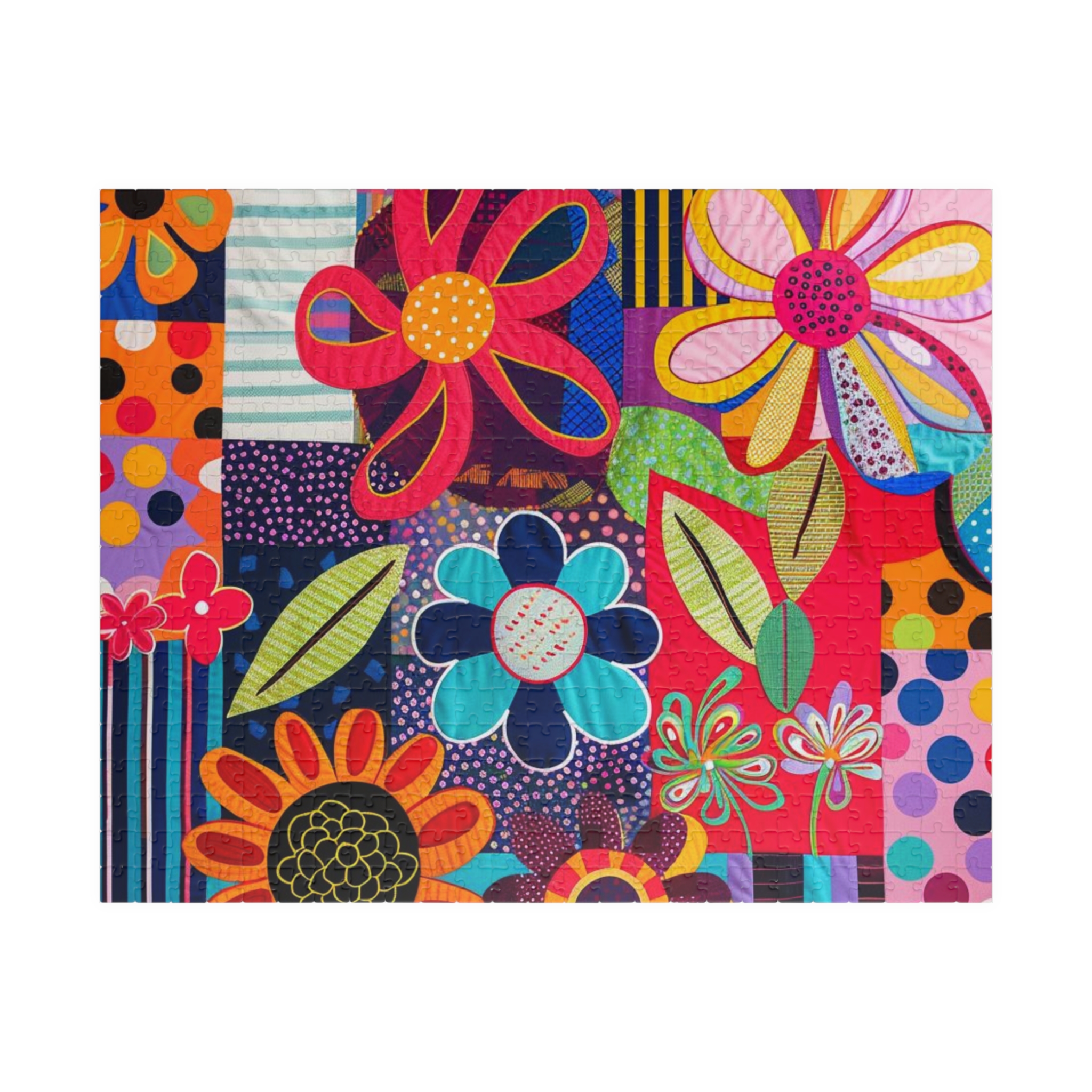 Colorful Patchwork Puzzle - Image 13