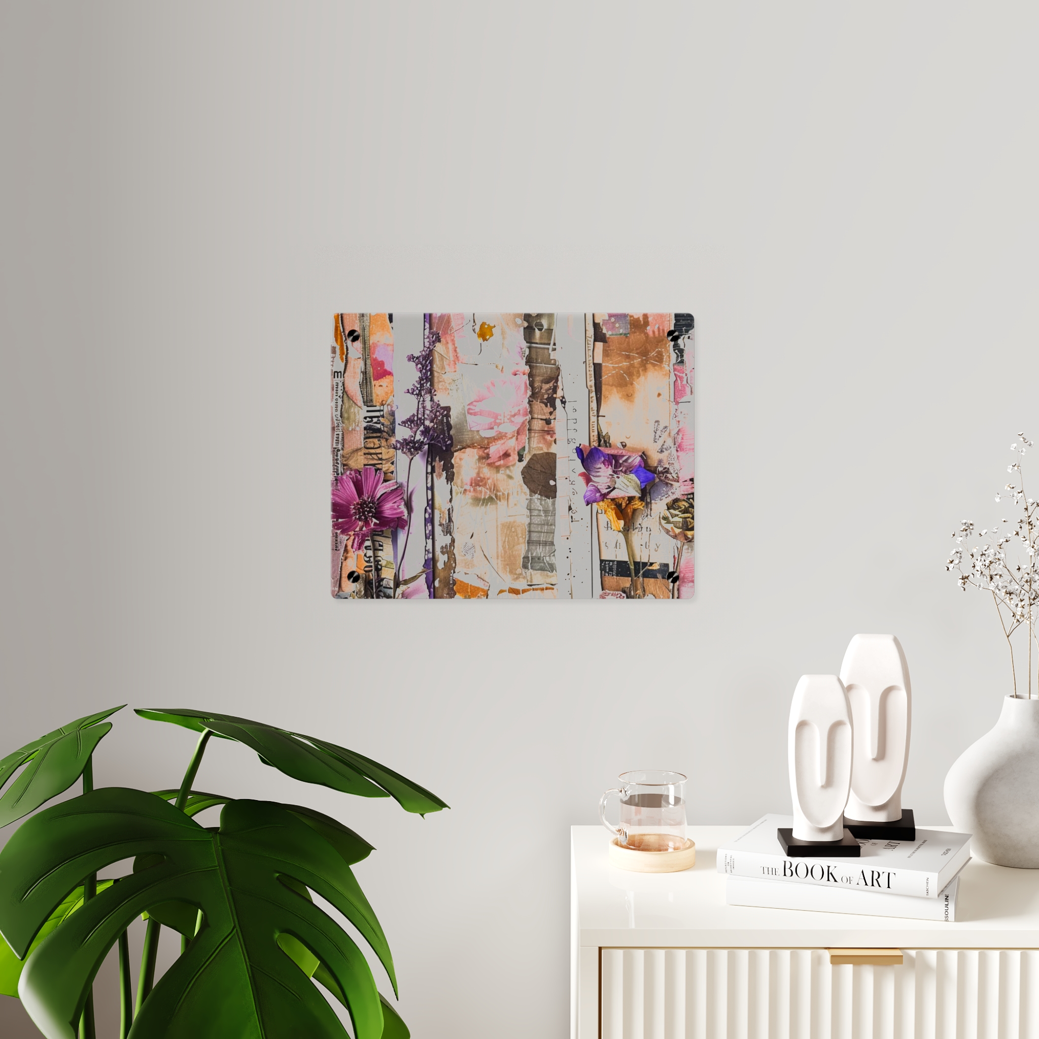 Mixed Media Muse Acrylic Art Panel - Image 3