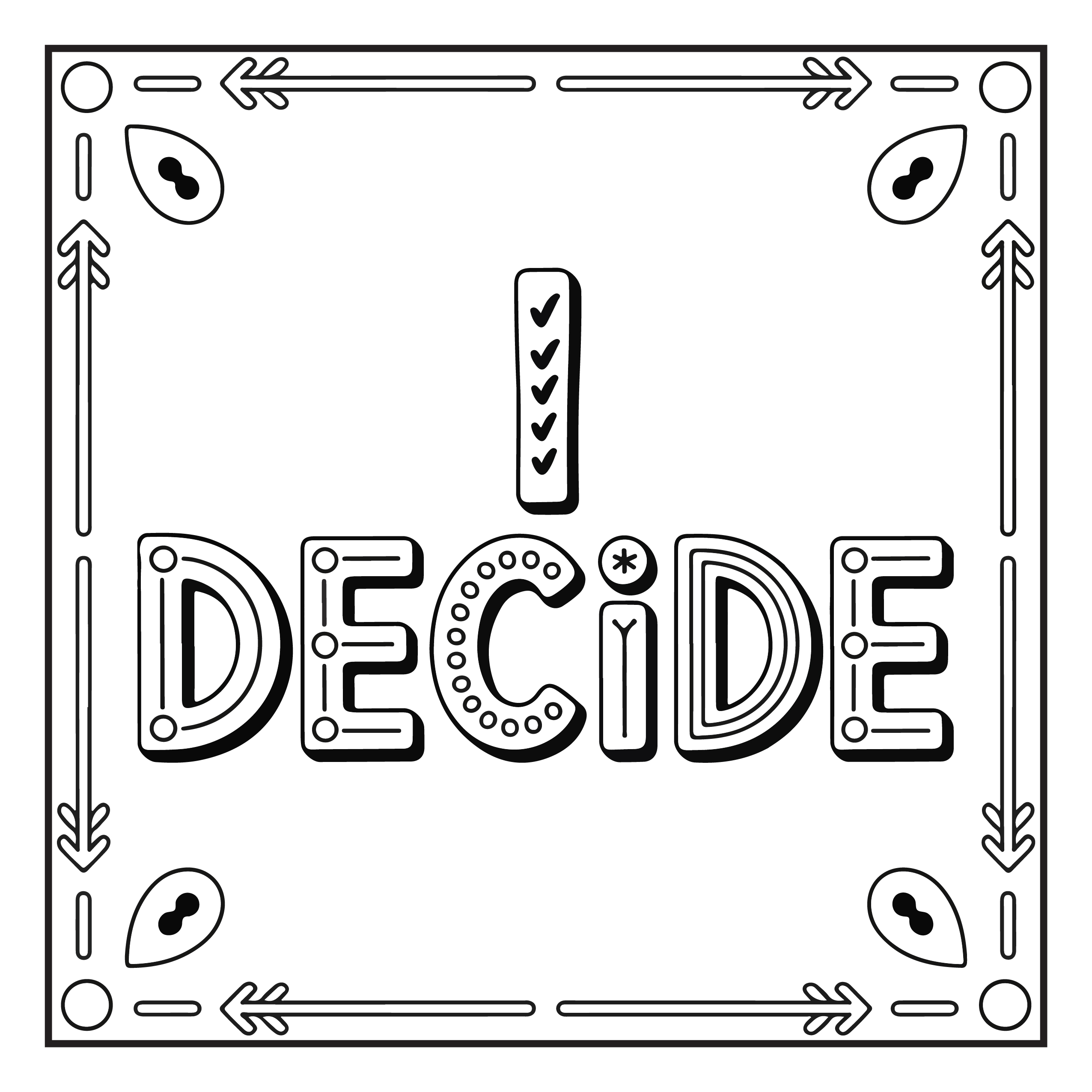 Sovereignty Coloring Pages :Empowering Words to Color and Reflect. Bold and Easy Designs - Image 3